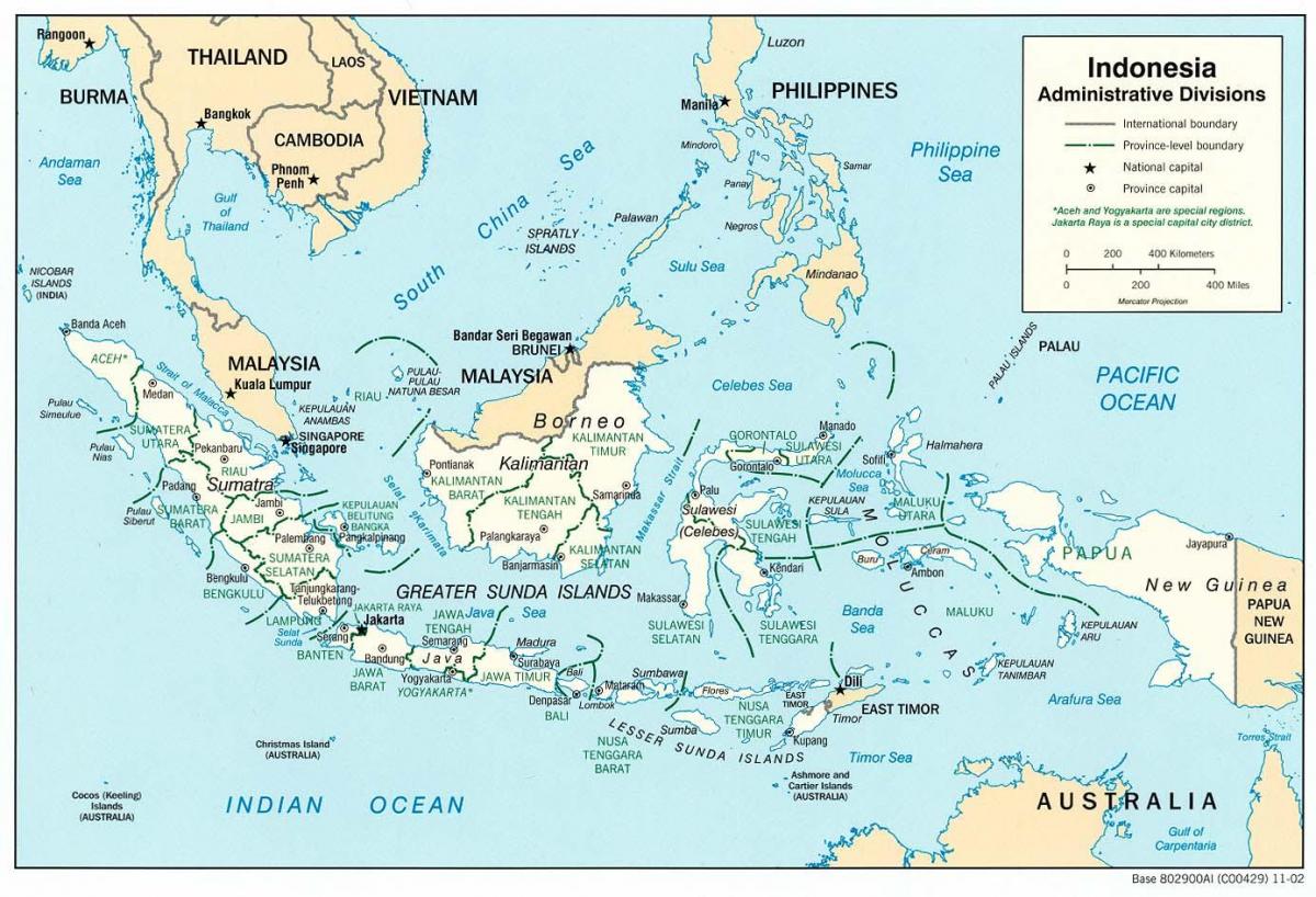 Jakarta, indonesia verden kart