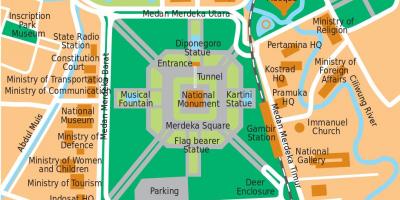Kart av office-Jakarta